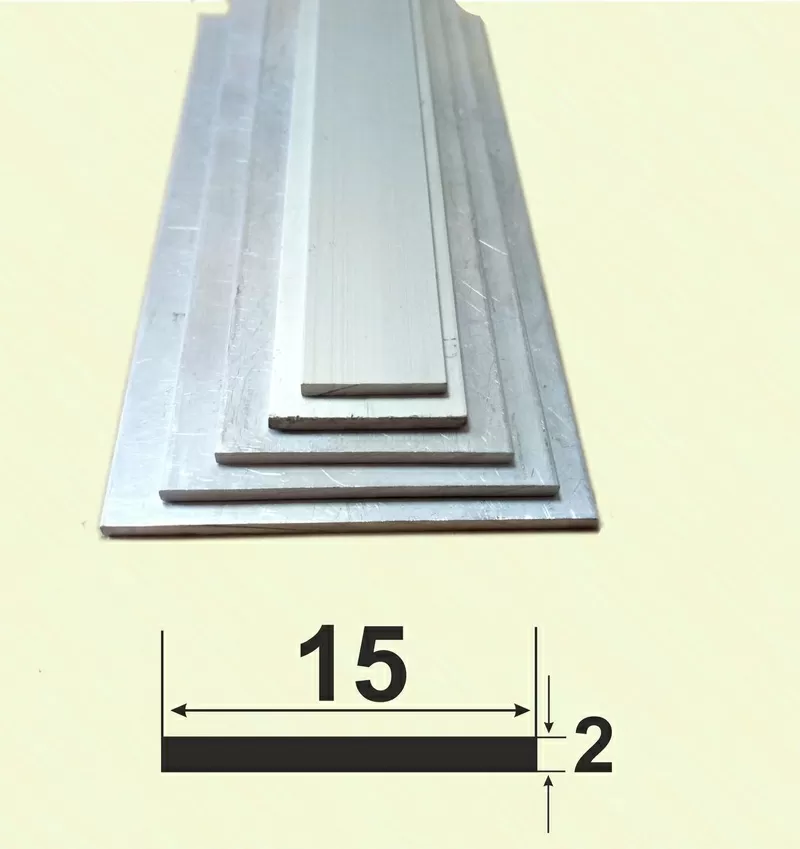 Продам в Тернополе Полоса алюминиевая 20х2 / б.п.