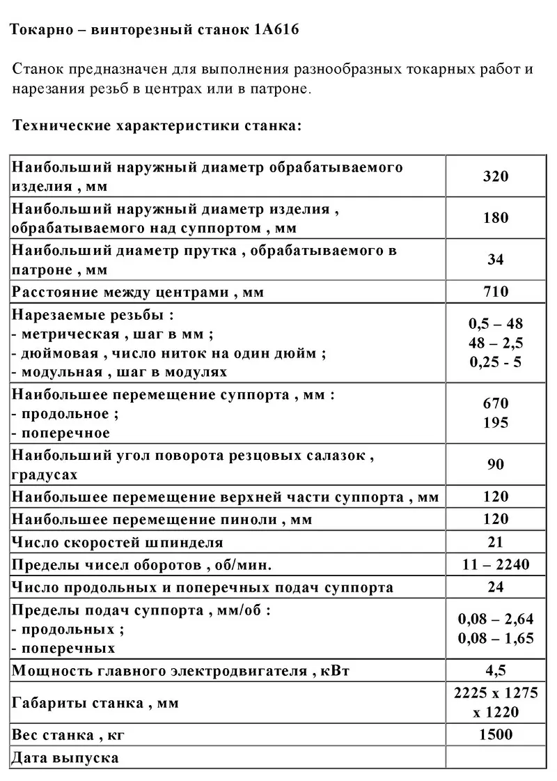 Токарний станок универсальный 2